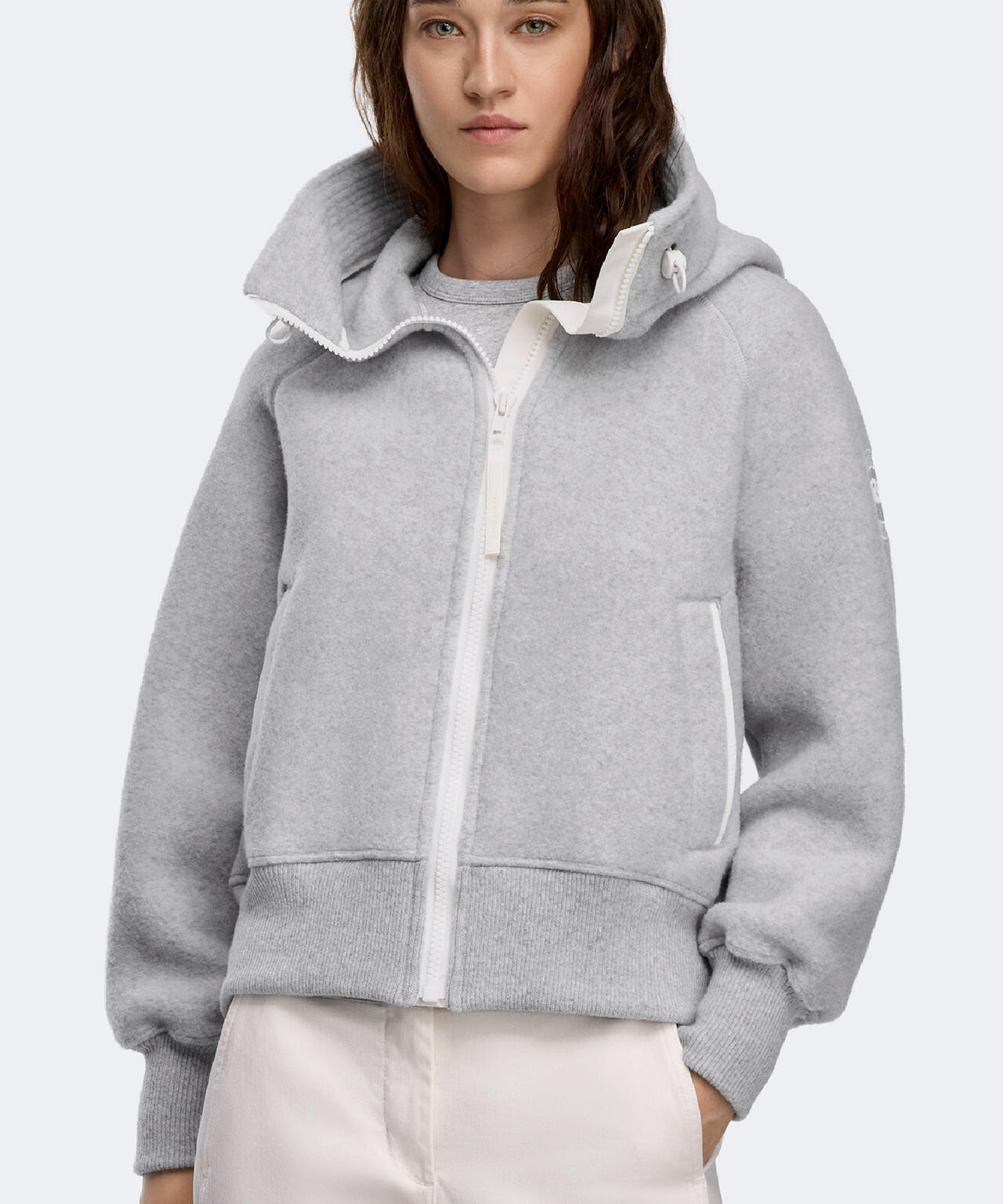 CANADA GOOSE/カナダグース/Chilliwack Fleece Bomber White Label/7102WW