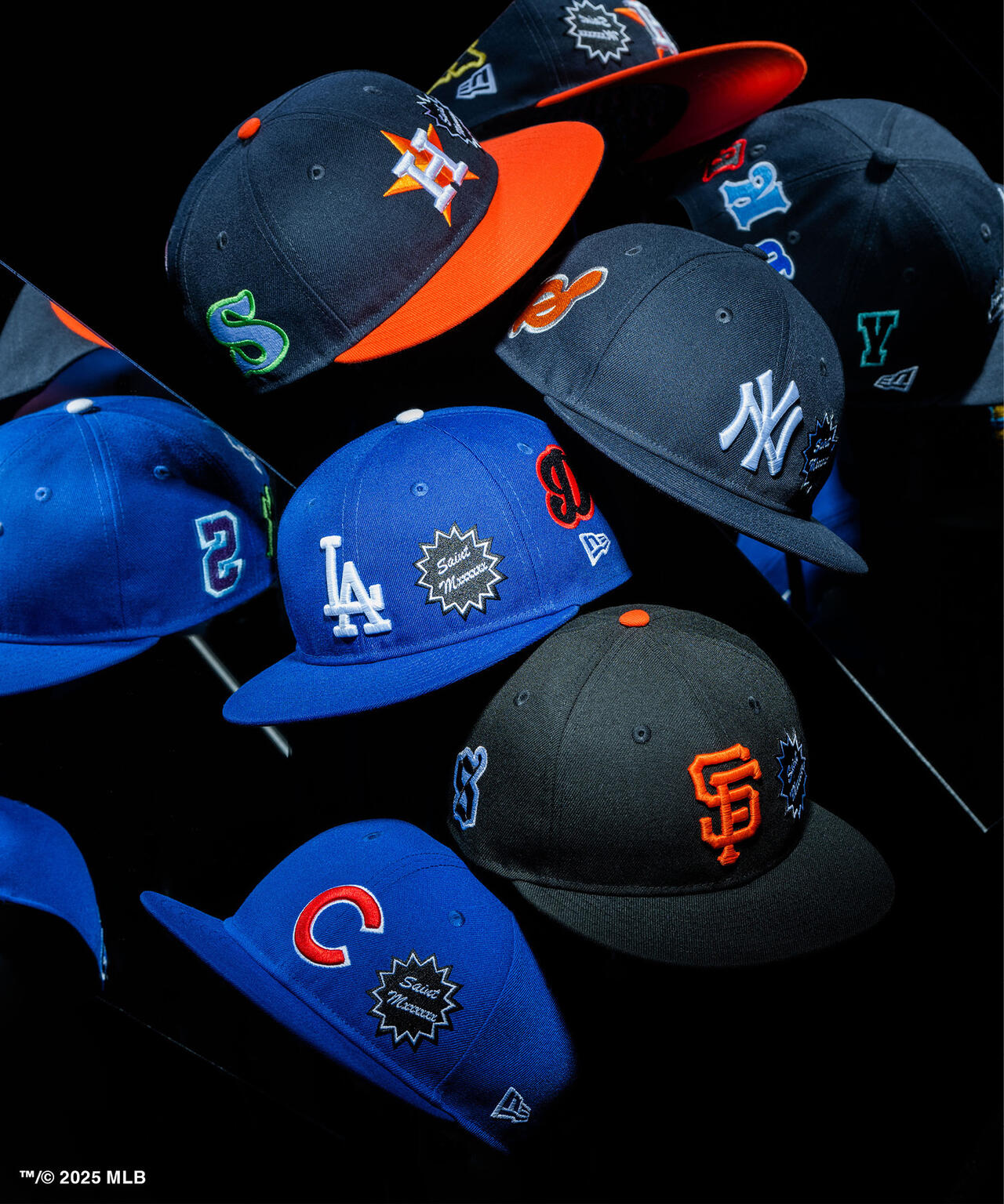 SAINT MICHAEL/セントマイケル/NE_CAP DODGERS BLUE
