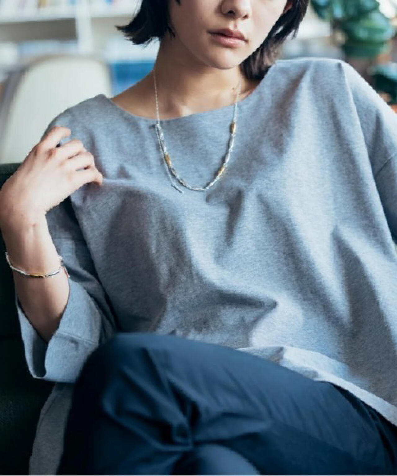 Nothing And Others/ナッシングアンドアザーズ/Plump Motif Adjustable Necklace