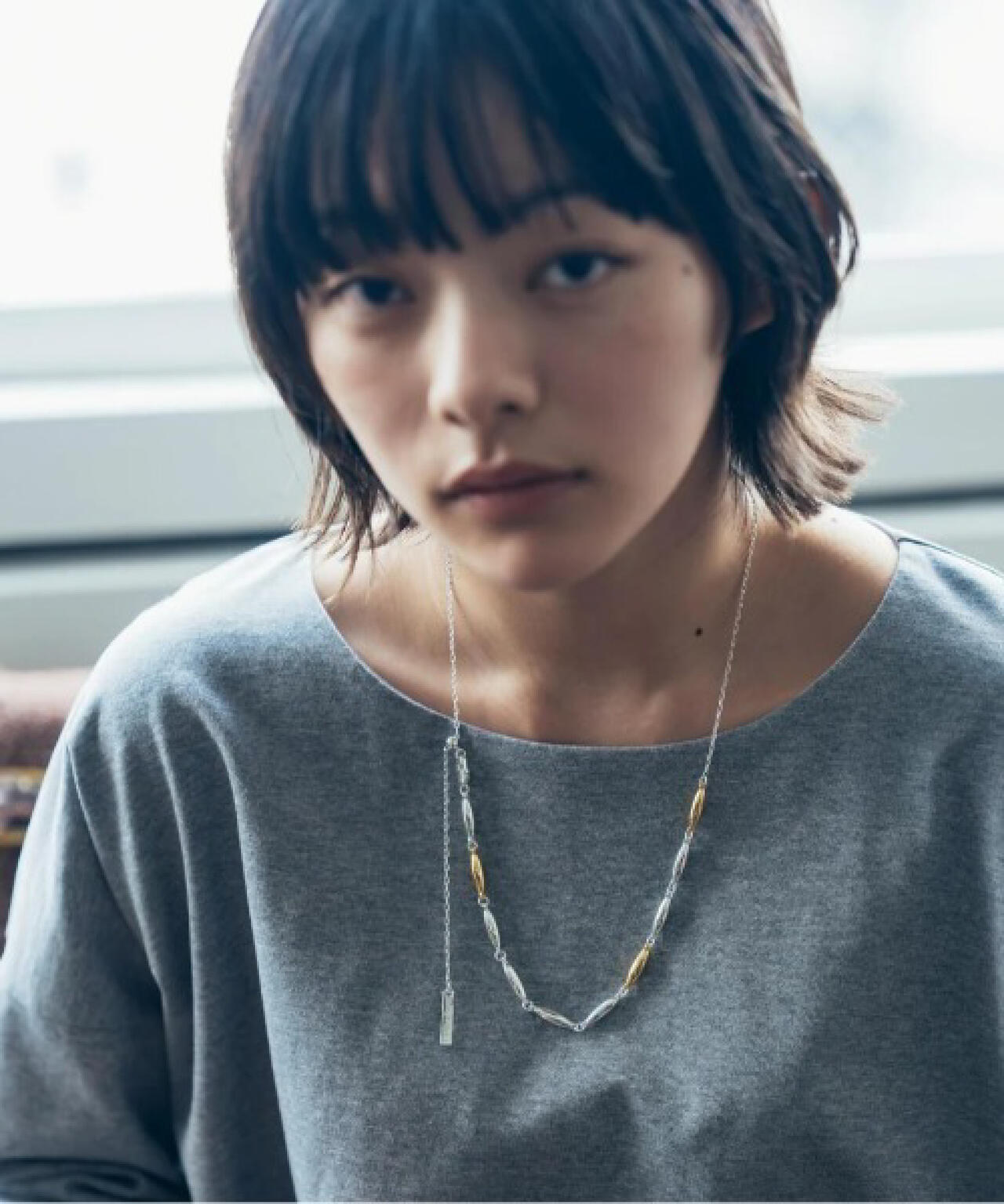 Nothing And Others/ナッシングアンドアザーズ/Plump Motif Adjustable Necklace