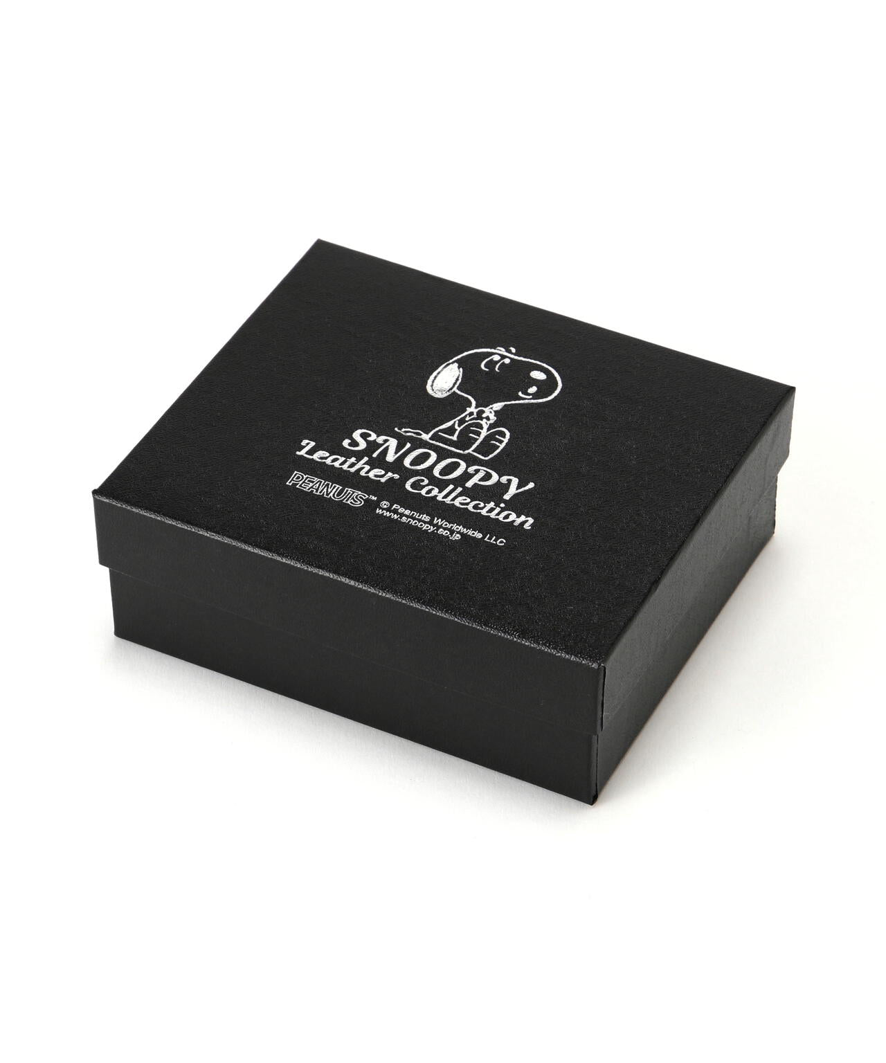 SNOOPY LEATHER COLLECTION/スヌーピーレザーコレクション/ステッチシリーズ ２ルーム二つ折