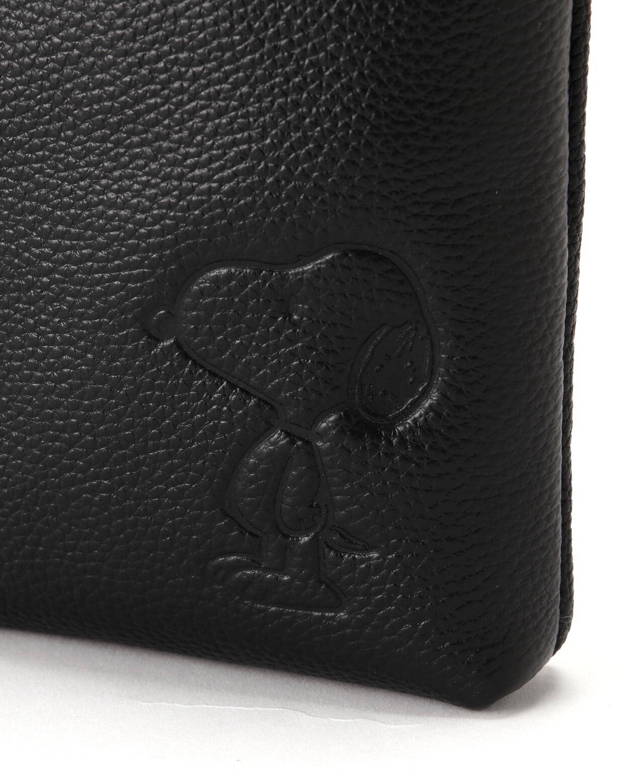 SNOOPY LEATHER COLLECTION/スヌーピーレザーコレクション/スマホポシェット 立ち