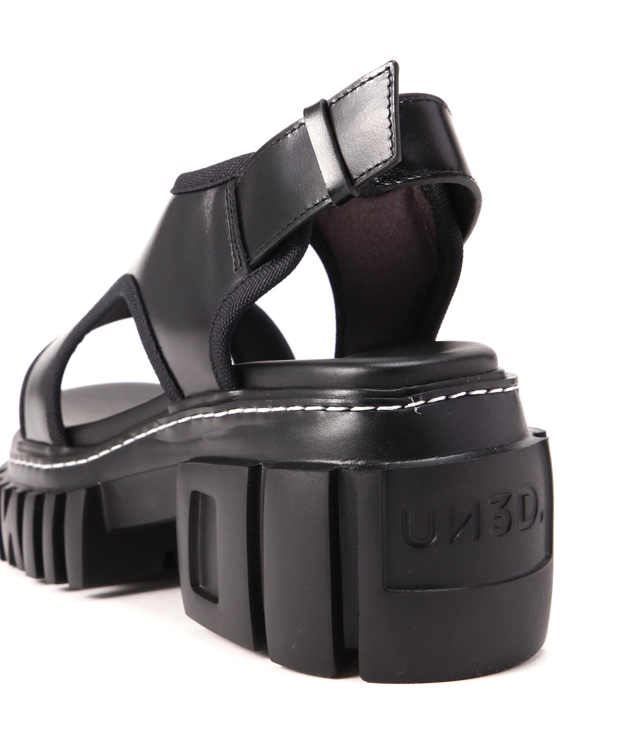 UN3D./アンスリード/HOLE CUTTING LEATHER SANDAL