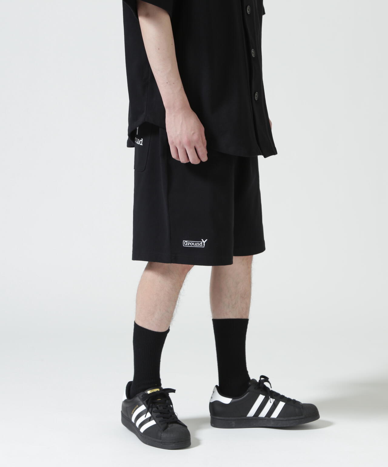 Ground Y×NEW ERA/BOX LOGO SHORT PANTS