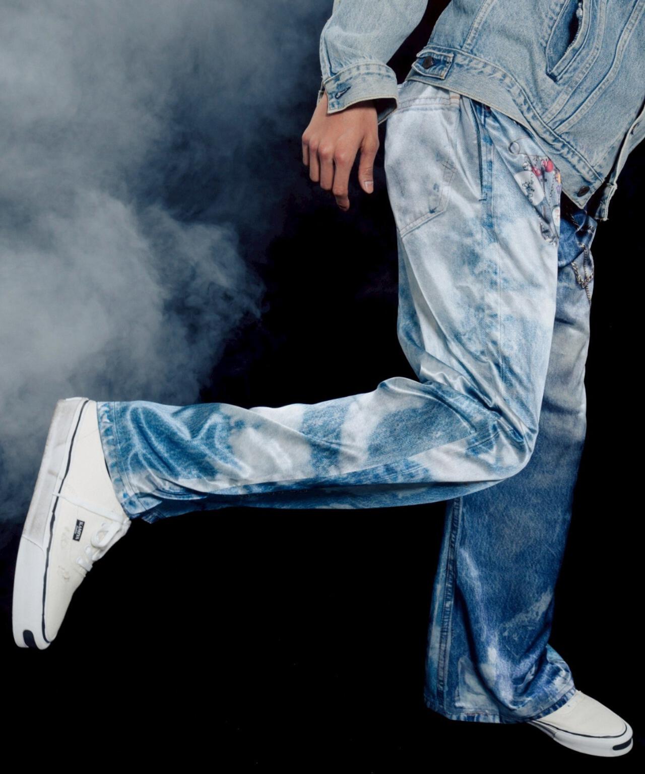 TALKING ABOUT THE ABSTRACTION/トーキングアバウトジアブストラクション/別注 FLARE PANTS