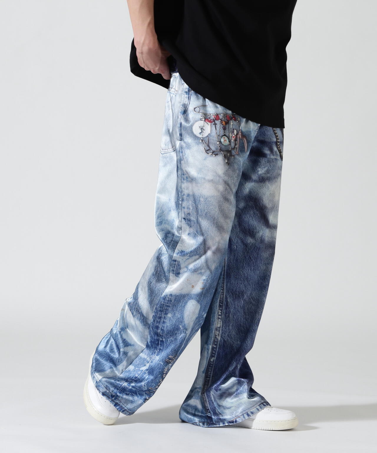TALKING ABOUT THE ABSTRACTION/トーキングアバウトジアブストラクション/別注 FLARE PANTS