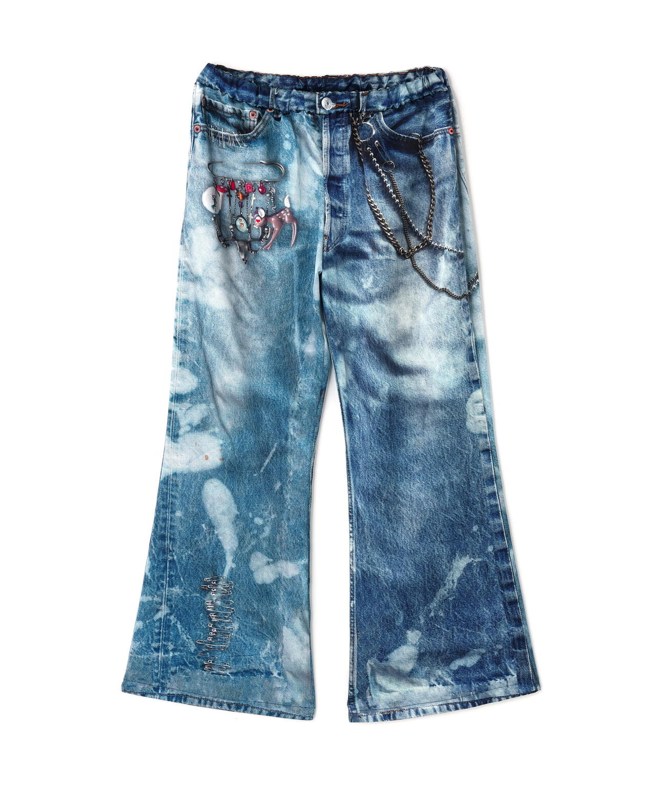 TALKING ABOUT THE ABSTRACTION/トーキングアバウトジアブストラクション/別注 FLARE PANTS