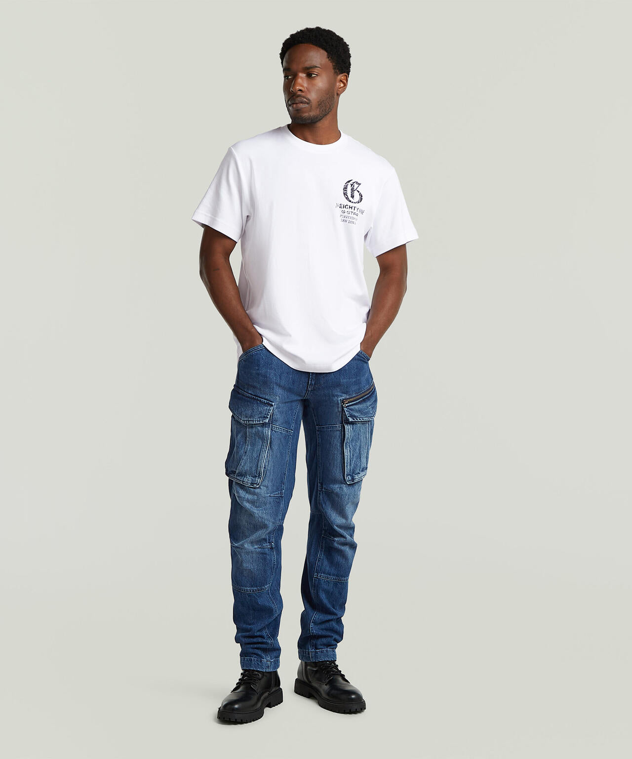 G-STAR/ジースター/Rovic zip 3d regular tapered