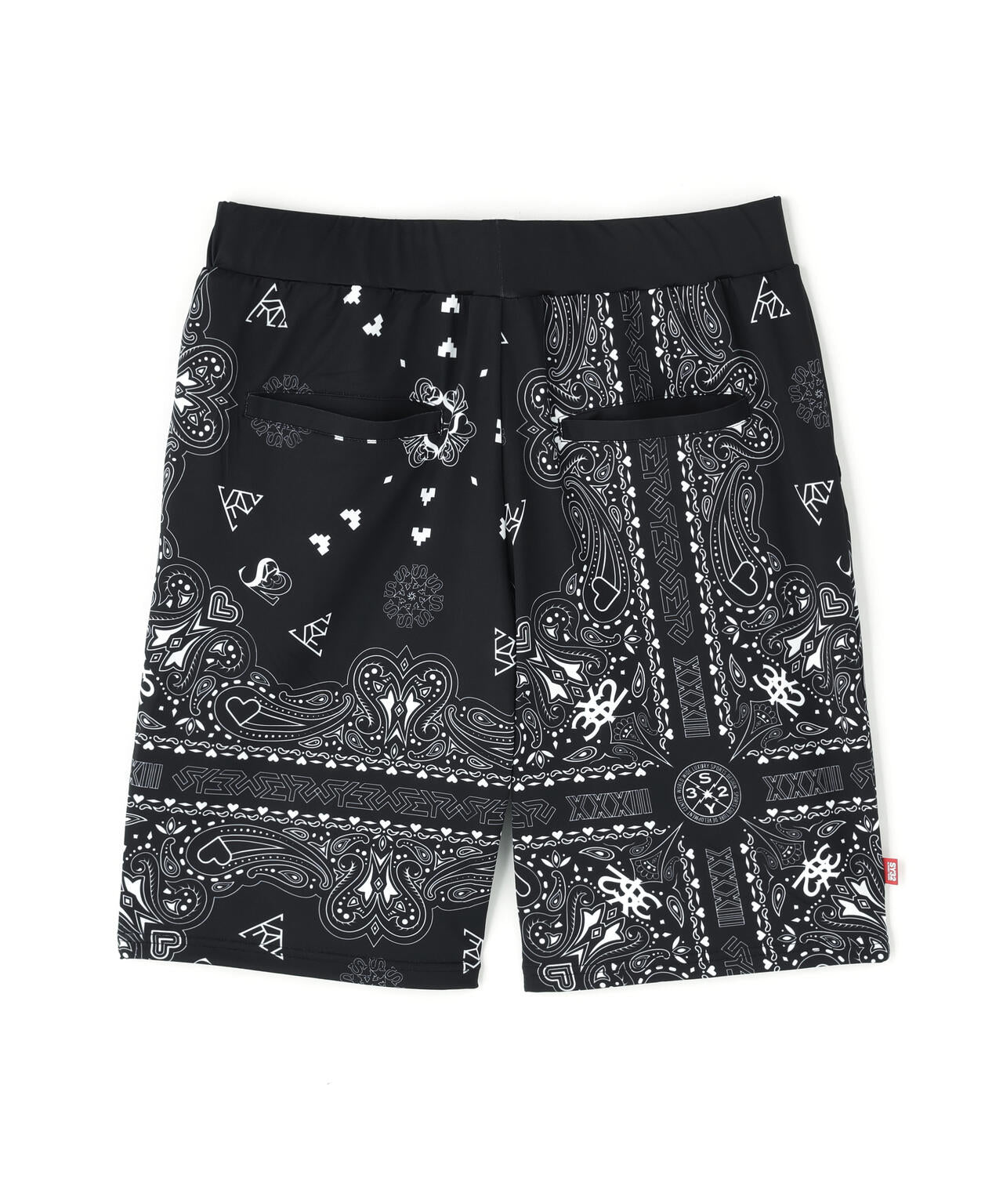 SY32 by SWEET YEARS/RASH GUARD GRAPHIC SHORT PT