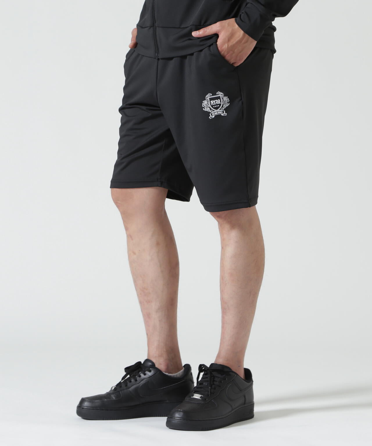 SY32 by SWEET YEARS /RASH GUARD SHORT PT