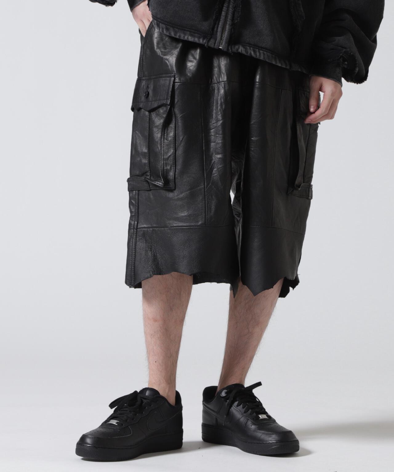 FR(13)NDS/フレンズ/REPRO-LEATHER　CARGO　SHORTS