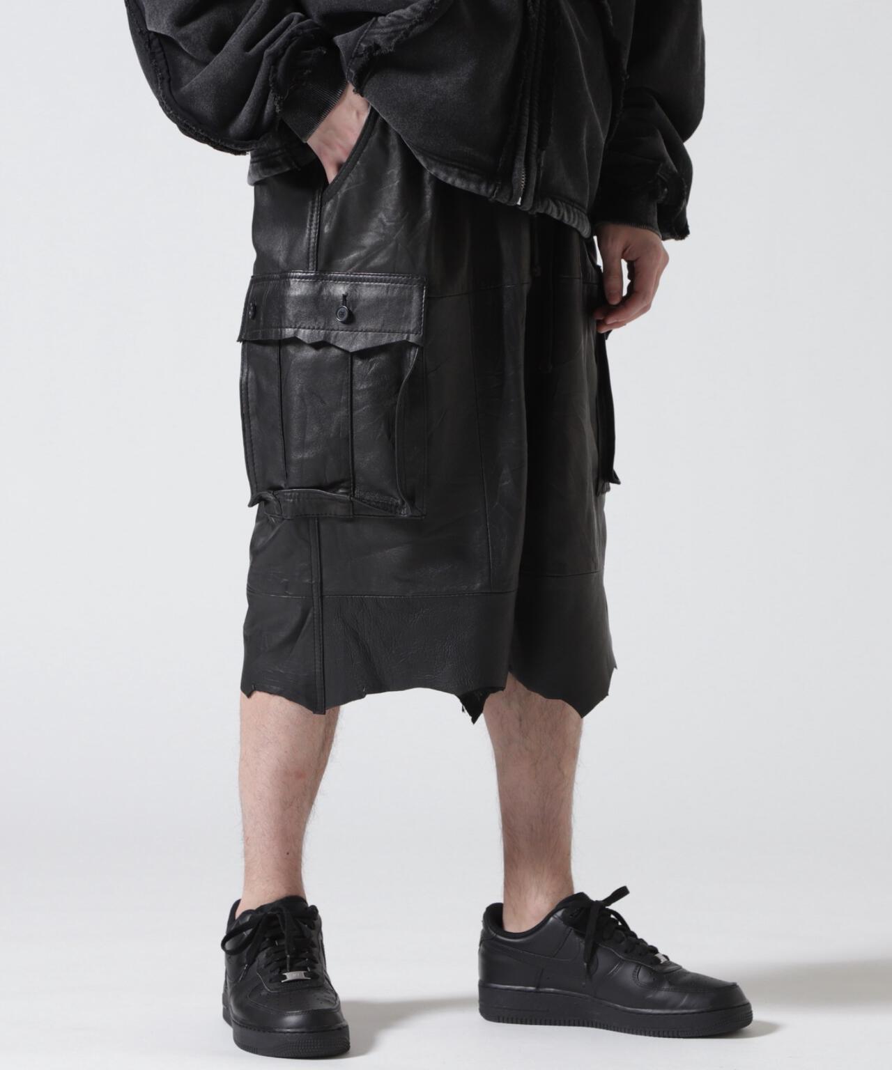FR(13)NDS/フレンズ/REPRO-LEATHER　CARGO　SHORTS