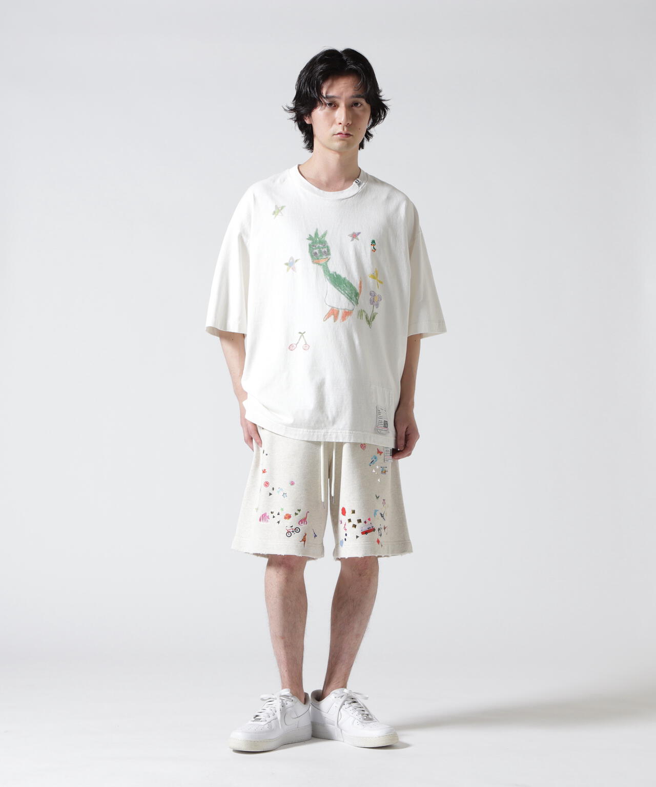 Maison MIHARAYASUHIRO/メゾン ミハラヤスヒロ/KIDS STICKER SHORTS