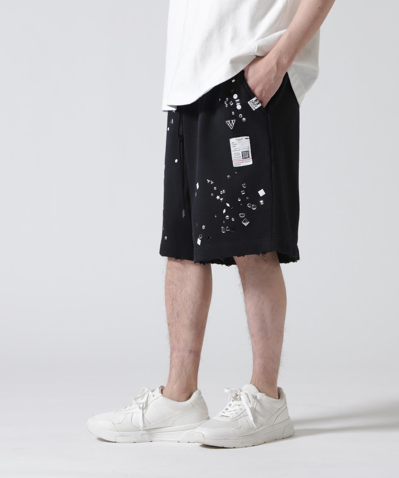 Maison MIHARAYASUHIRO/メゾン ミハラヤスヒロ/EMBELLISHED SHORTS