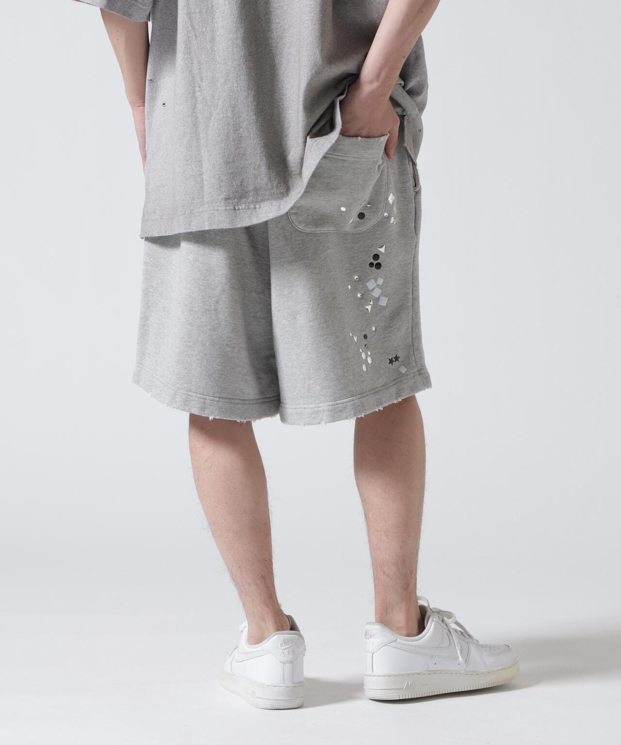 Maison MIHARAYASUHIRO/メゾン ミハラヤスヒロ/EMBELLISHED SHORTS