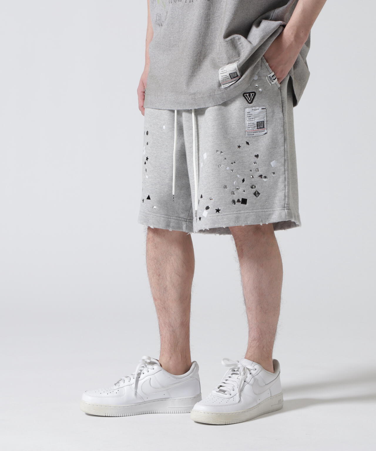 Maison MIHARAYASUHIRO/メゾン ミハラヤスヒロ/EMBELLISHED SHORTS