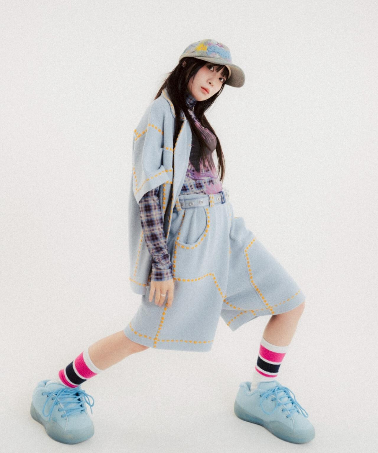 PHINGERIN/フィンガリン/別注SUMMER PG1 W KNEE SHORT