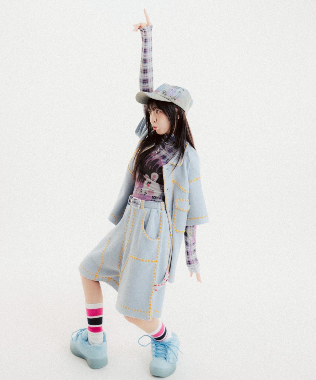 PHINGERIN/フィンガリン/別注SUMMER PG1 W KNEE SHORT