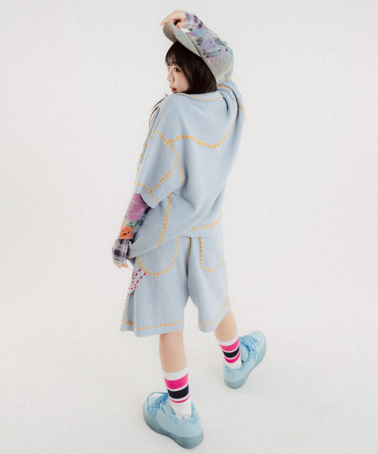 PHINGERIN/フィンガリン/別注SUMMER PG1 W KNEE SHORT