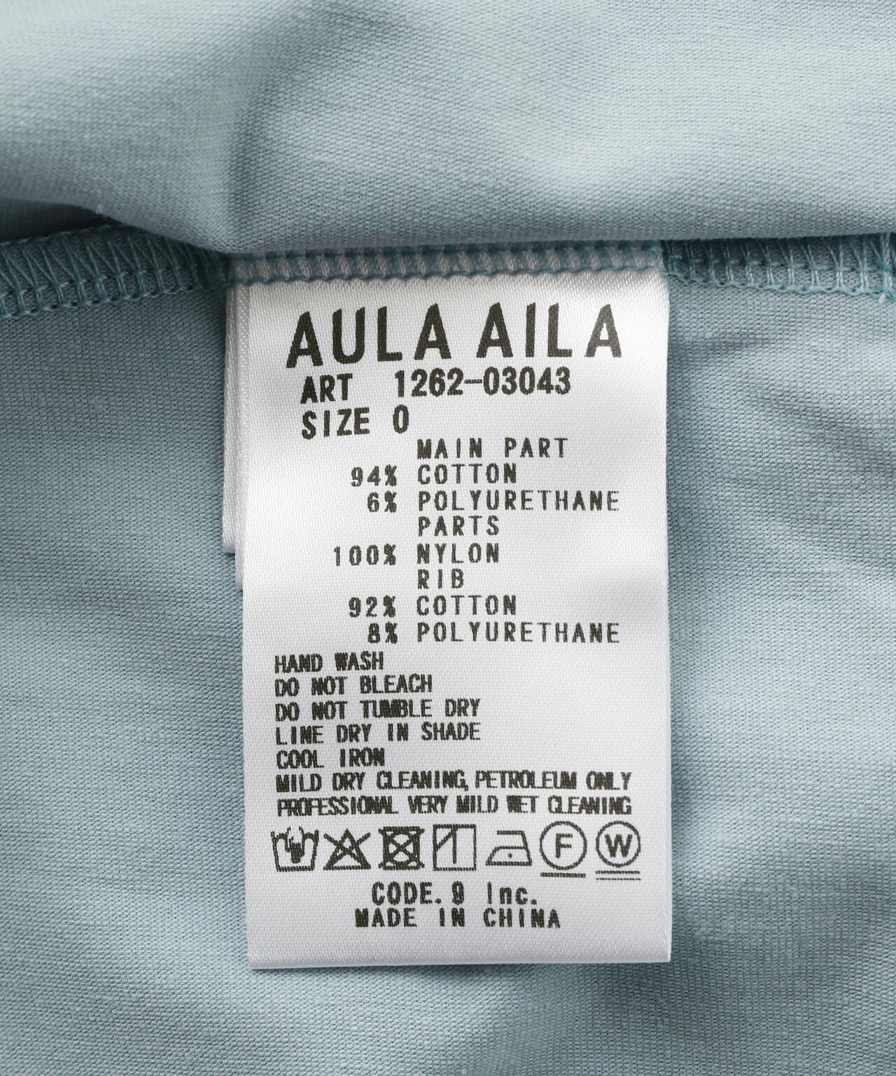 AULA AILA/アウラアイラ/別注フリンジルーズワンピース
