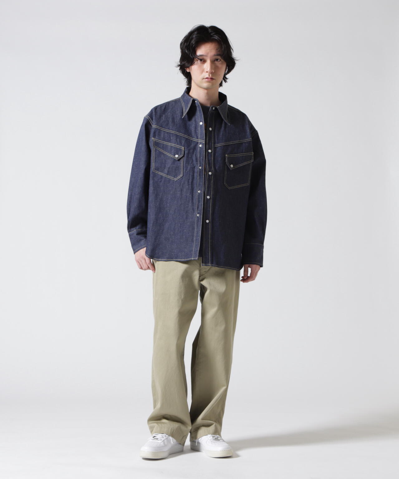 SAINT MICHAEL/セントマイケル/ BBJ_DENIM SHIRT