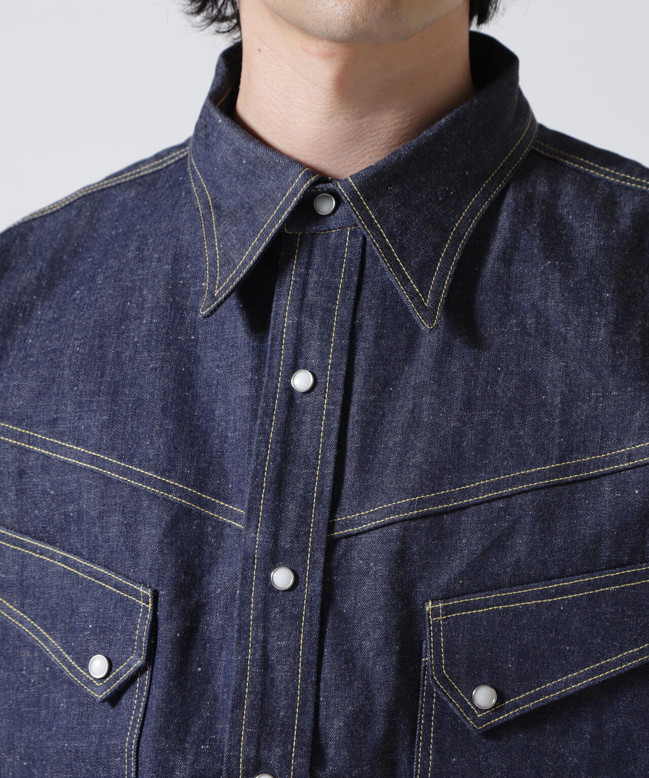 SAINT MICHAEL/セントマイケル/ BBJ_DENIM SHIRT