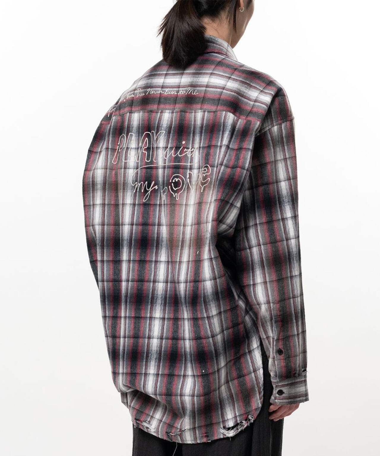 Maison MIHARAYASUHIRO/メゾン ミハラヤスヒロ/VINTAGE LIKE CHECK L/S SHIRT