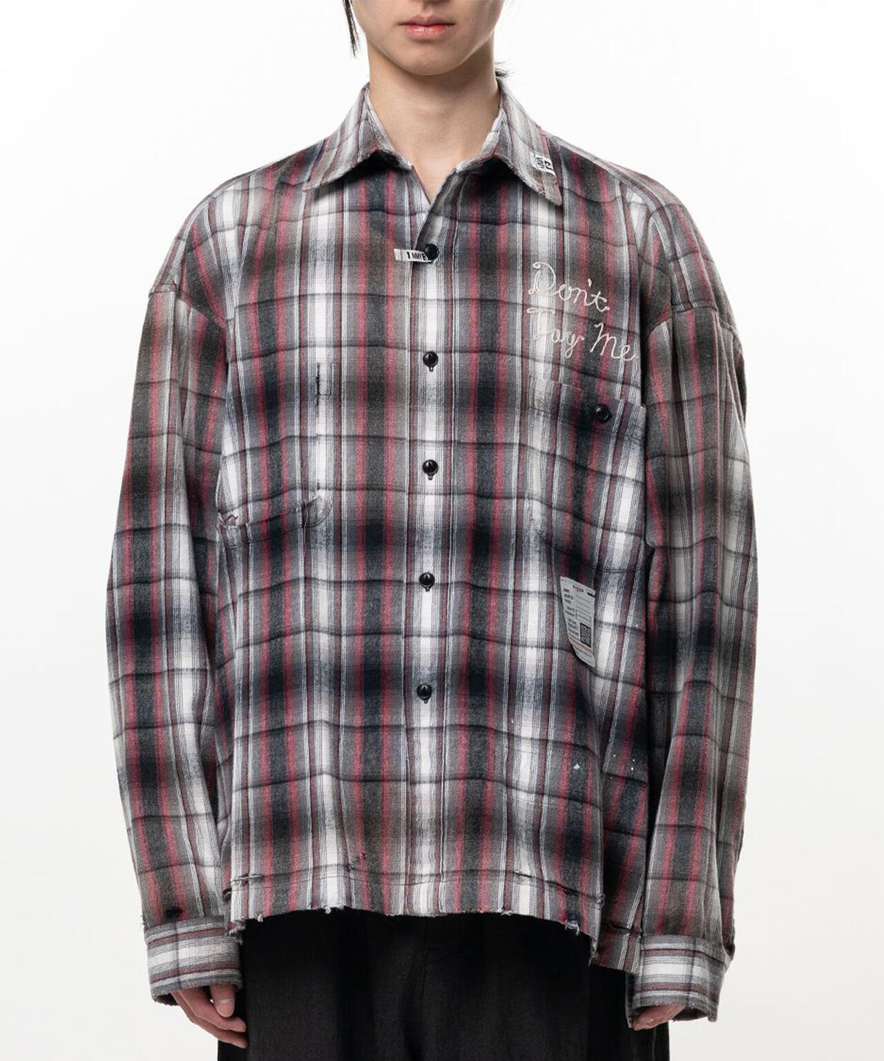 Maison MIHARAYASUHIRO/メゾン ミハラヤスヒロ/VINTAGE LIKE CHECK L/S SHIRT