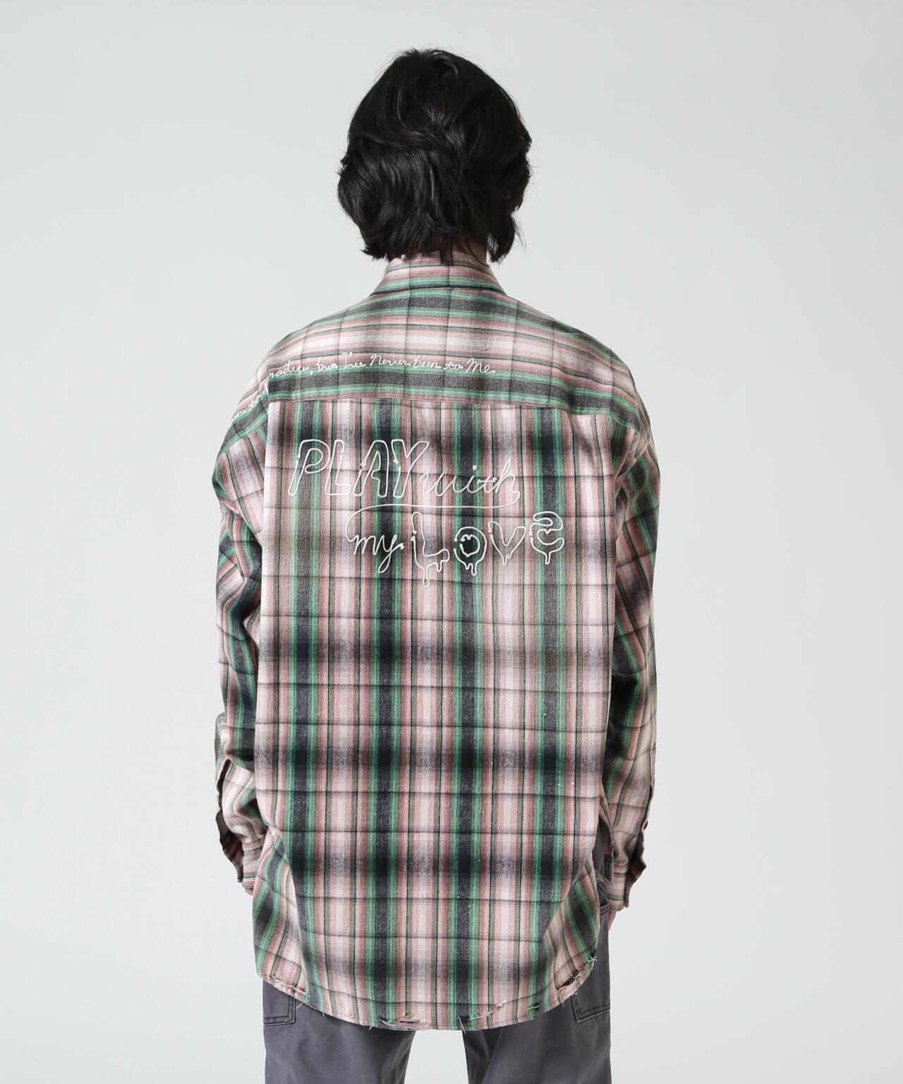 Maison MIHARAYASUHIRO/メゾン ミハラヤスヒロ/VINTAGE LIKE CHECK L/S SHIRT