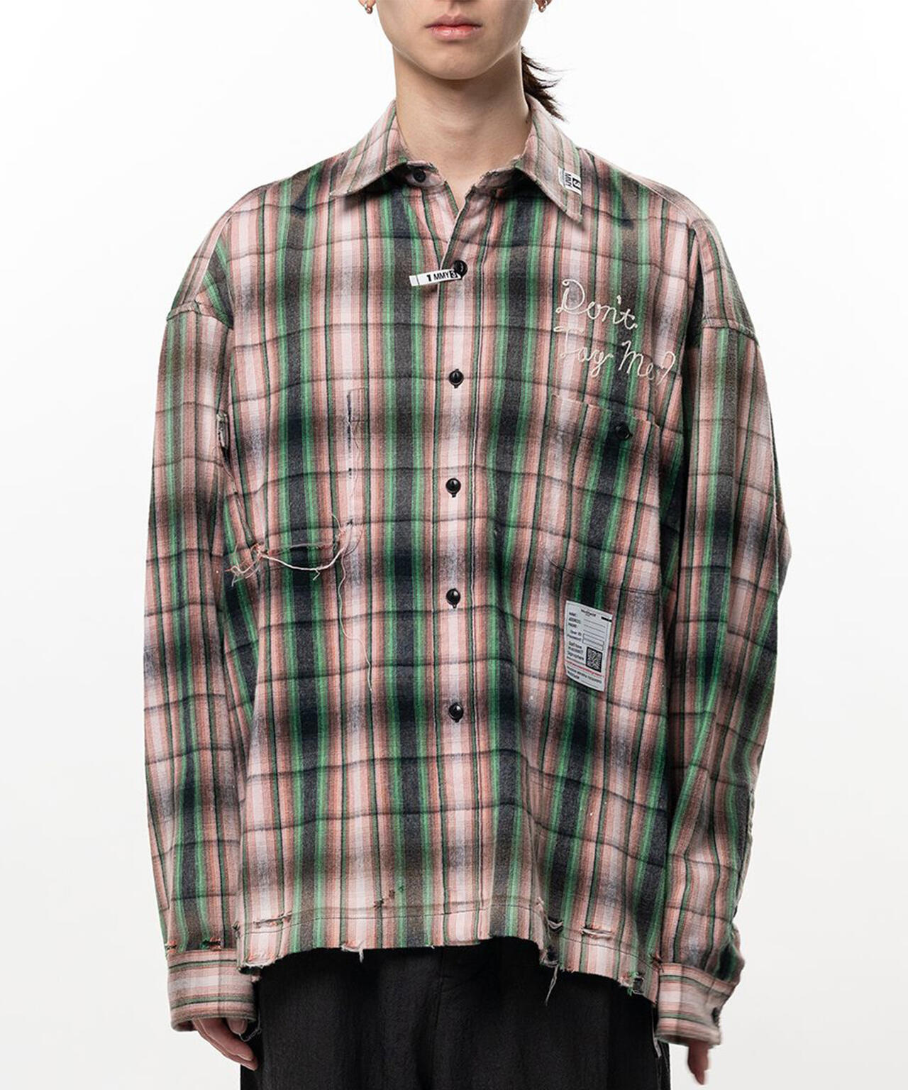 Maison MIHARAYASUHIRO/メゾン ミハラヤスヒロ/VINTAGE LIKE CHECK L/S SHIRT