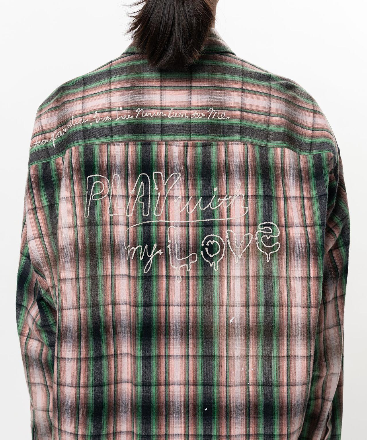 Maison MIHARAYASUHIRO/メゾン ミハラヤスヒロ/VINTAGE LIKE CHECK L/S SHIRT