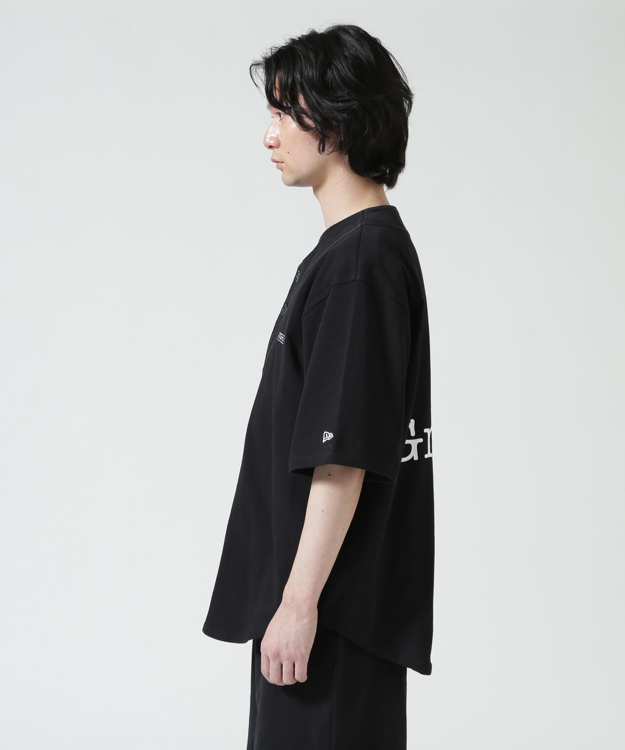 Ground Y×NEW ERA/BACK LOGO BASE BALL SHIRT