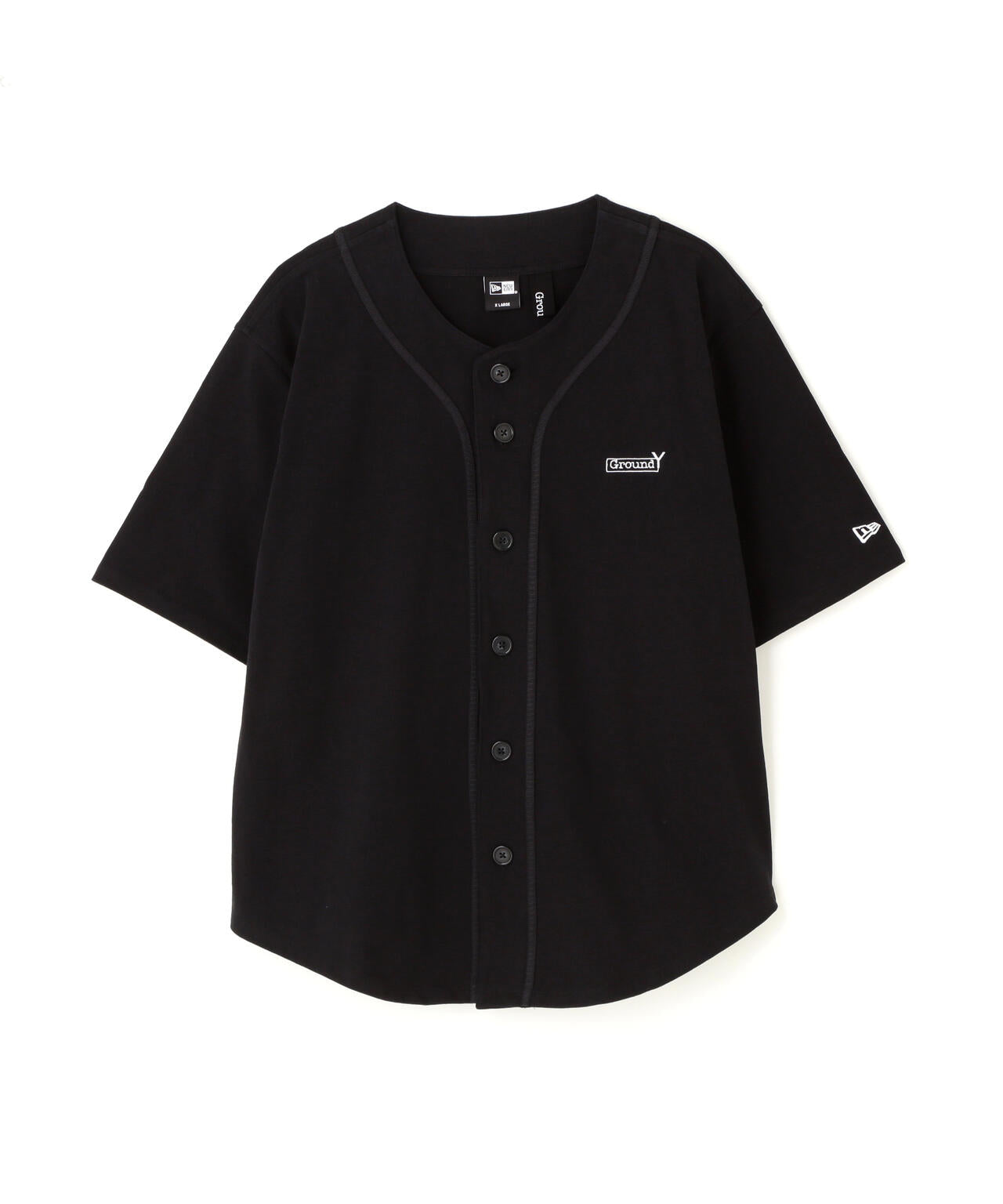 Ground Y×NEW ERA/BACK LOGO BASE BALL SHIRT