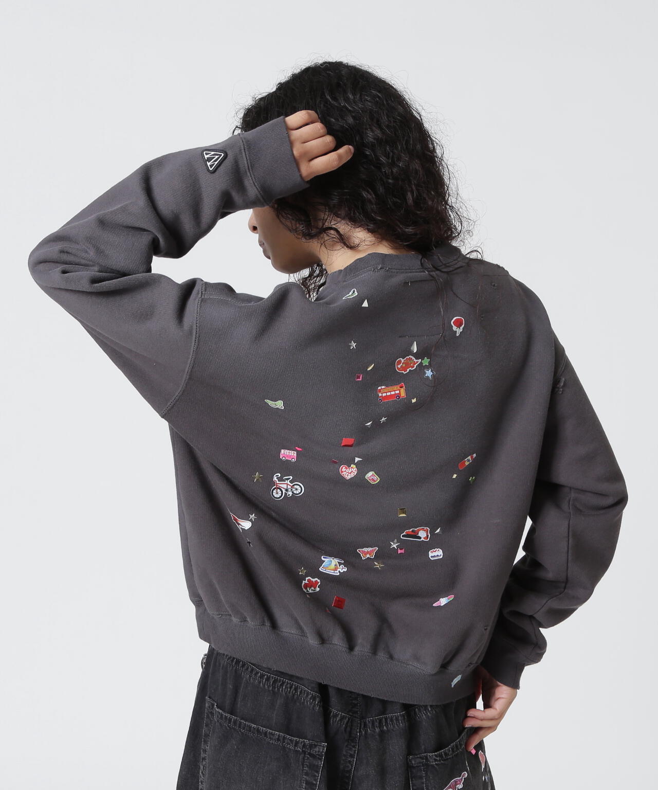 Maison MIHARAYASUHIRO/メゾン ミハラヤスヒロ/KIDS STICKER PULLOVER