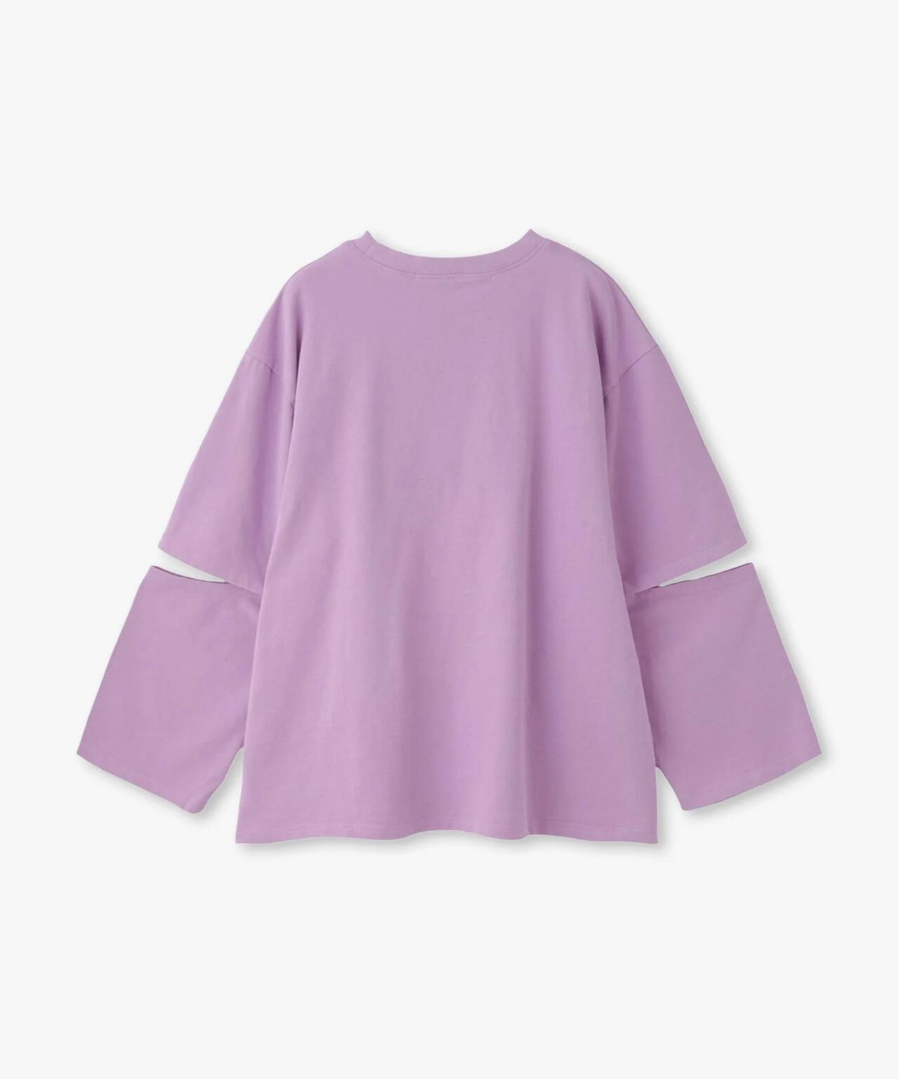 ANNA SUI NYC/アナ スイ エヌワイシー/スリーブスラッシュロングTシャツ