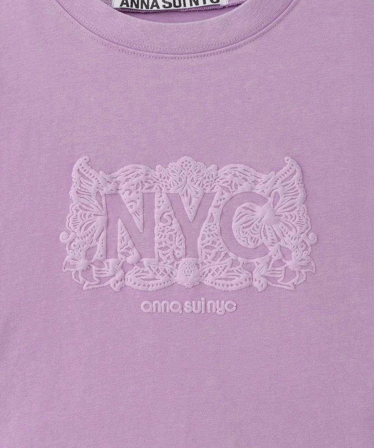 ANNA SUI NYC/アナ スイ エヌワイシー/スリーブスラッシュロングTシャツ