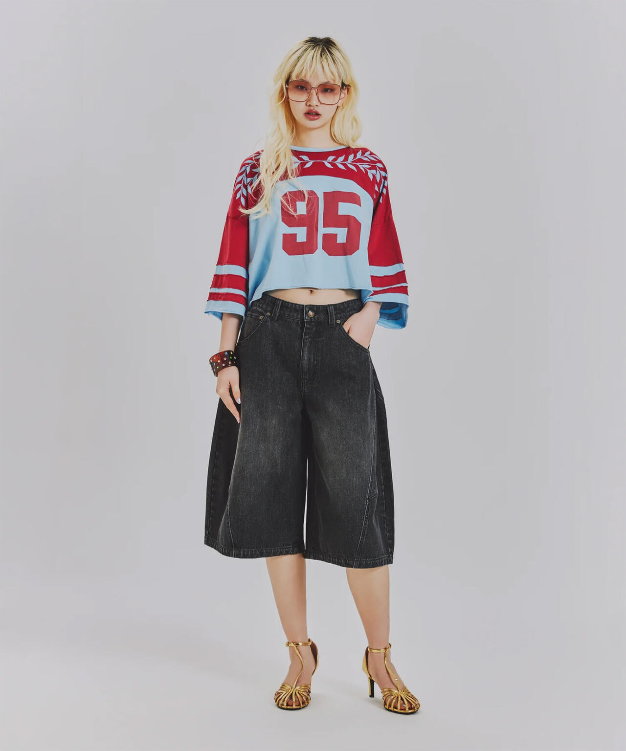 ANNA SUI NYC/アナ スイ エヌワイシー/カットオフNo.Tシャツ