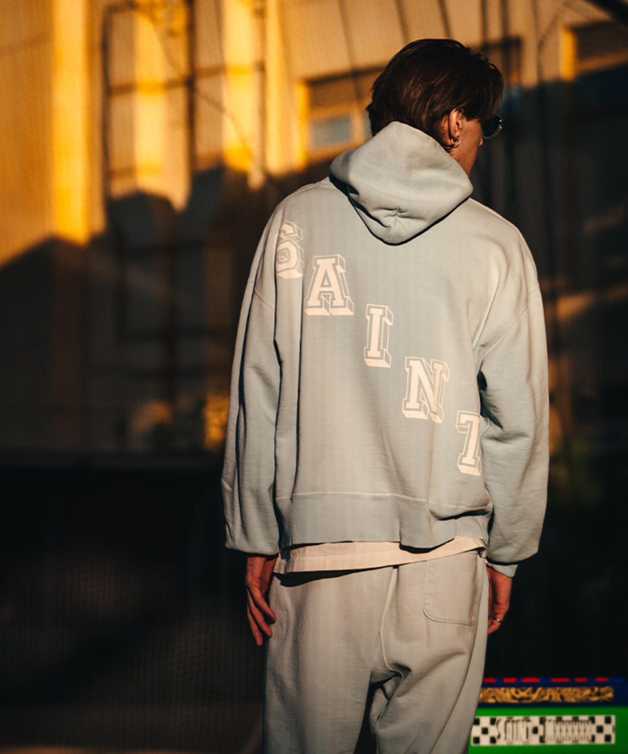 SAINT MICHAEL/セントマイケル/HOODIE/BABY MICHAEL/SKY BLUE
