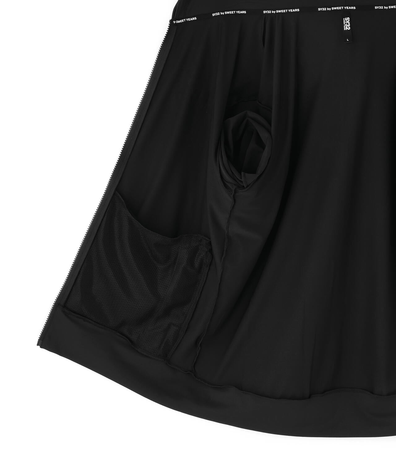 SY32 by SWEET YEARS/RASH GUARD BASIC ZIP HD