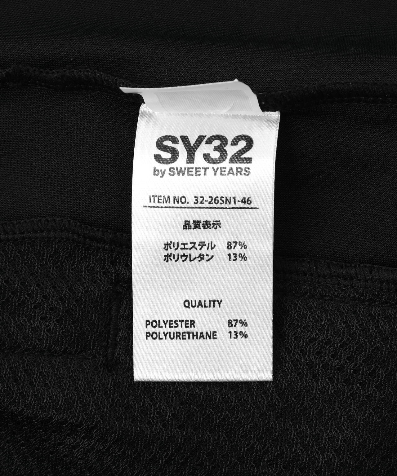 SY32 by SWEET YEARS/RASH GUARD BASIC ZIP HD