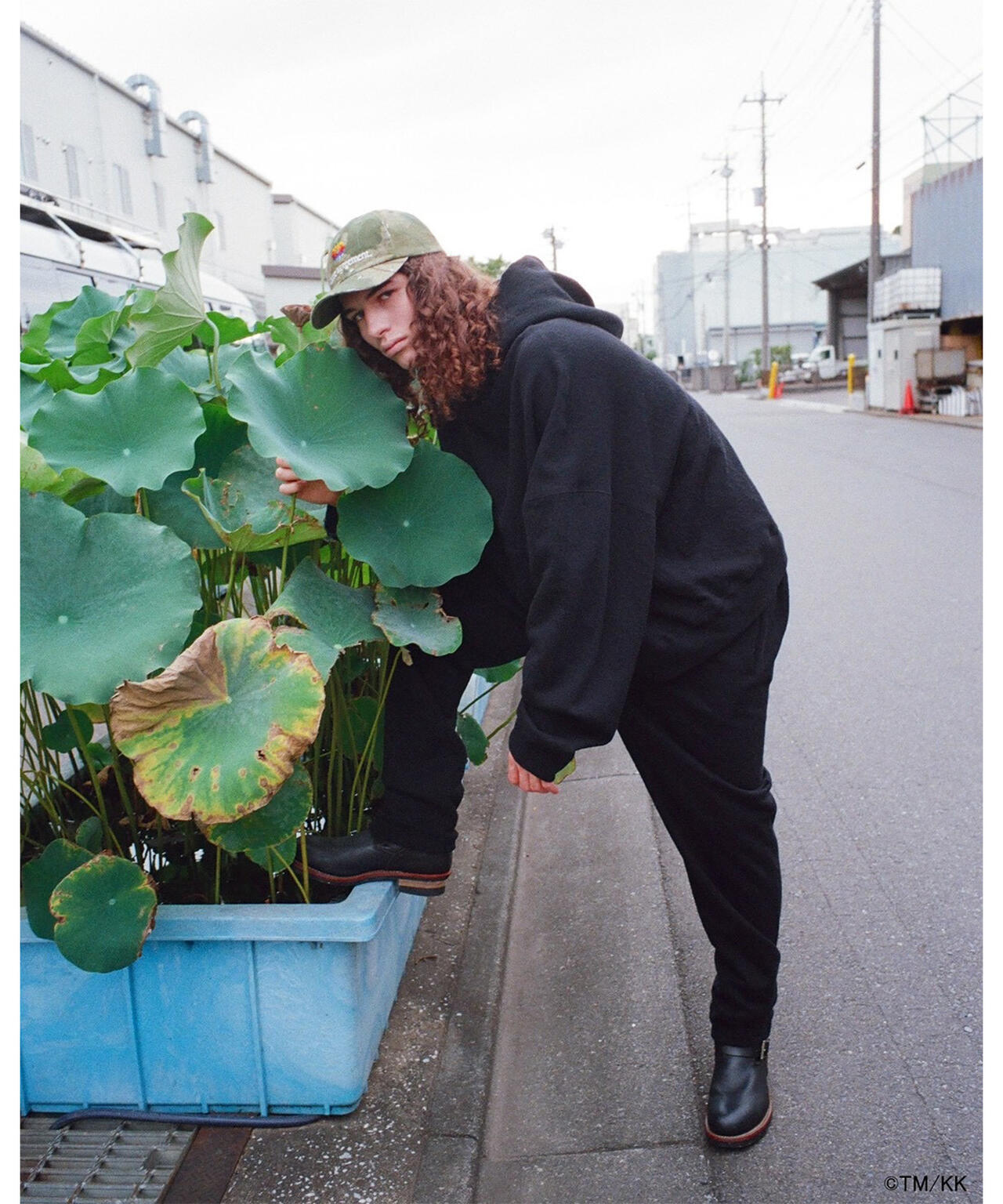 mononoke・made/モノノケ・メイド/HOODIE/FLOWER/BLACK