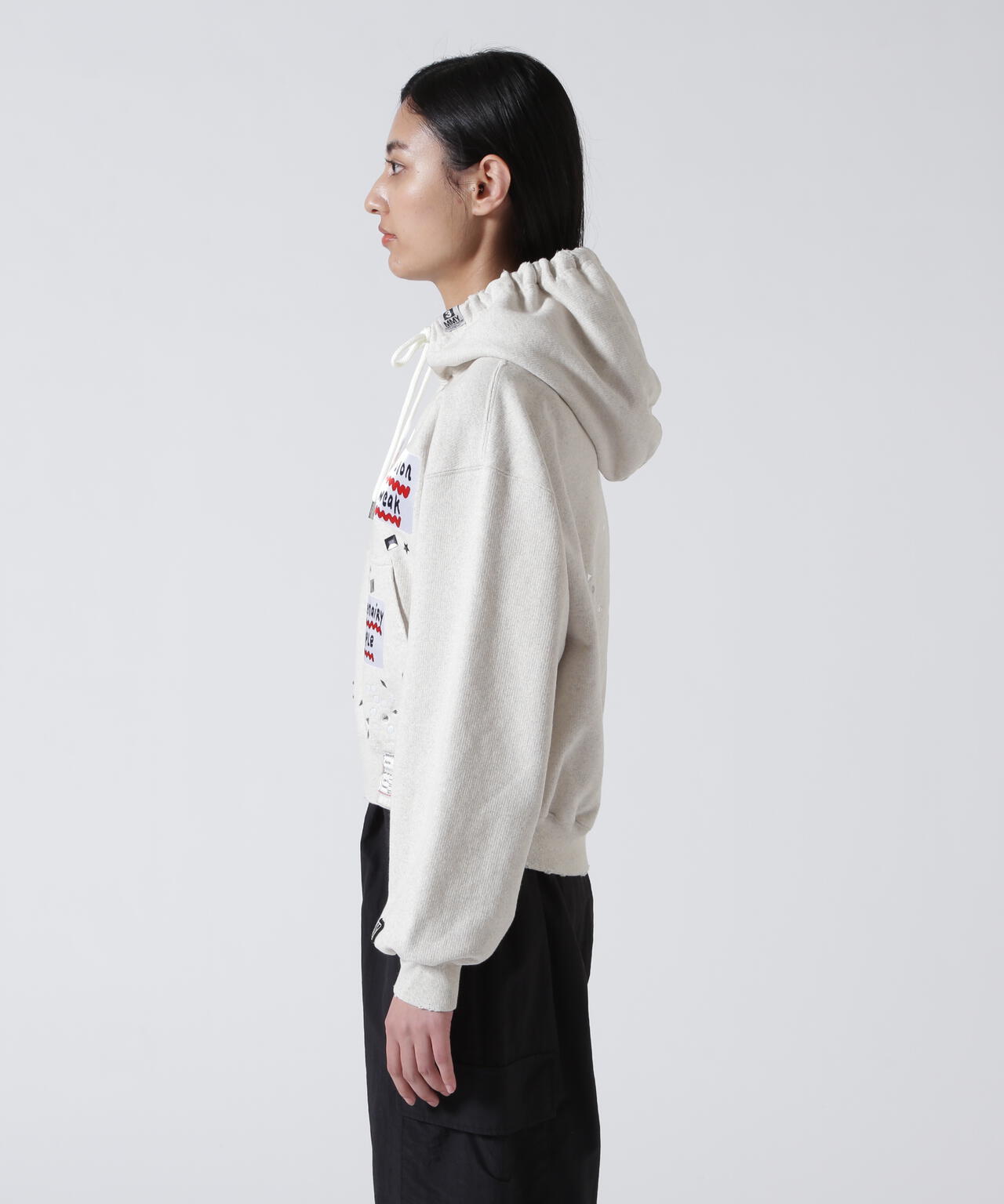 Maison MIHARAYASUHIRO/メゾン ミハラヤスヒロ/Embellished Sticker Hoodie