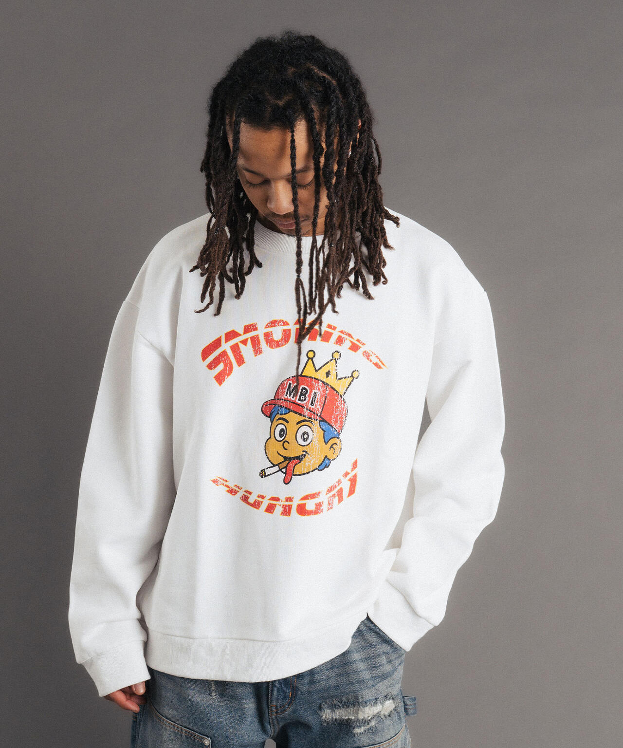 FR(13)NDS /フレンズ/Smoking Min Boy SWEAT CREW