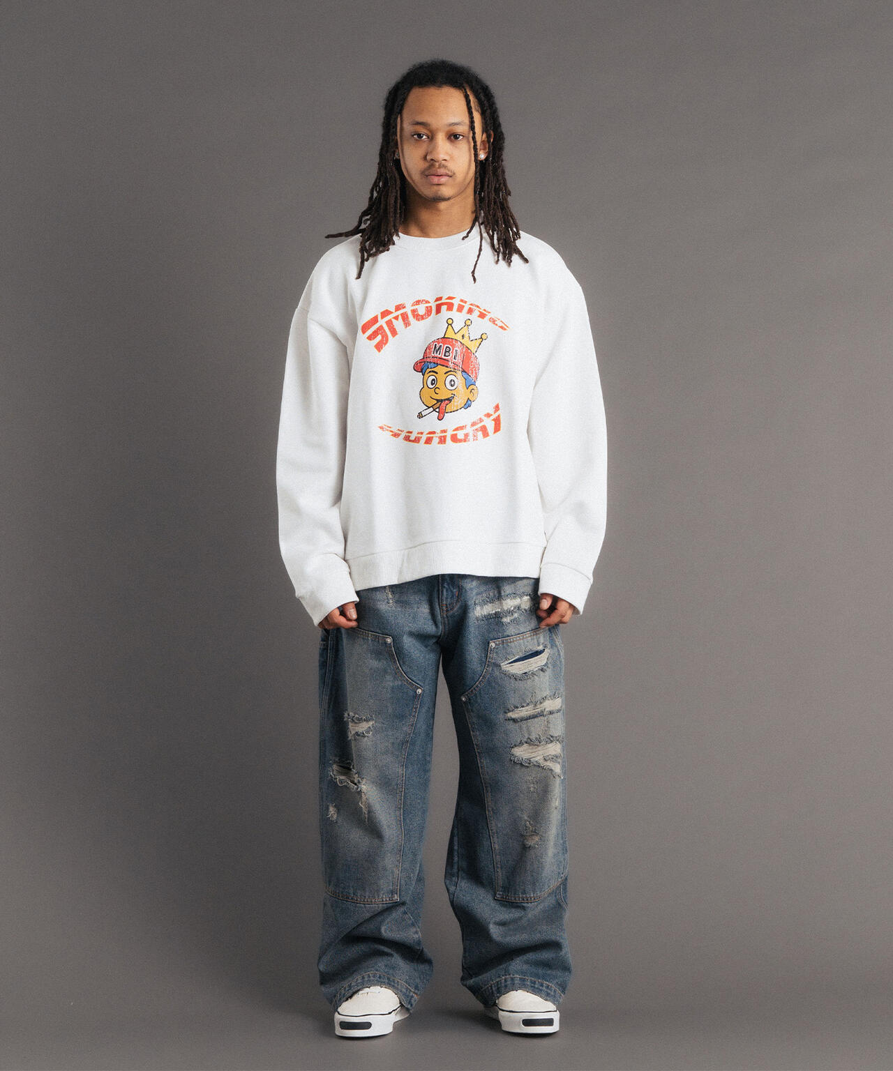 FR(13)NDS /フレンズ/Smoking Min Boy SWEAT CREW