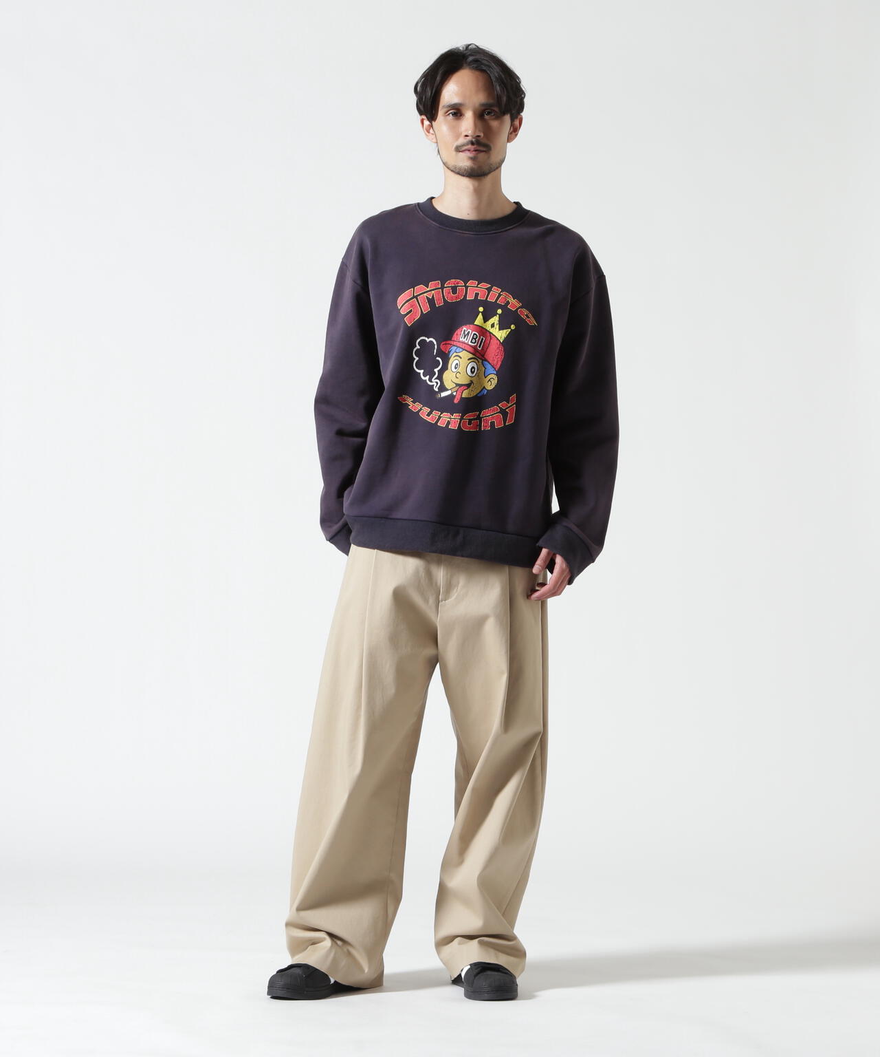 Height 178  Chest 92  Waist 76  hips 95  Shoes 27.0 着用サイズ：L