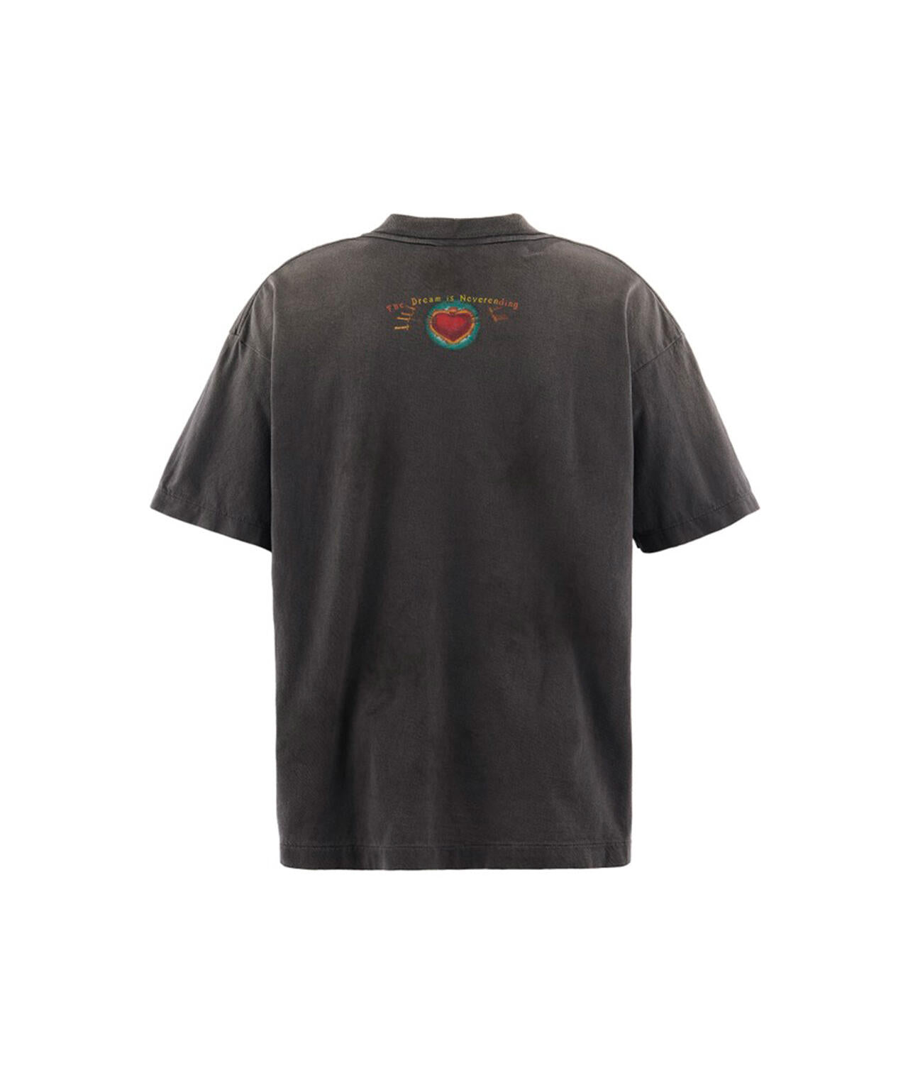 SAINT MICHAEL/セントマイケル/SS T-SHIRT/HEART/BLACK