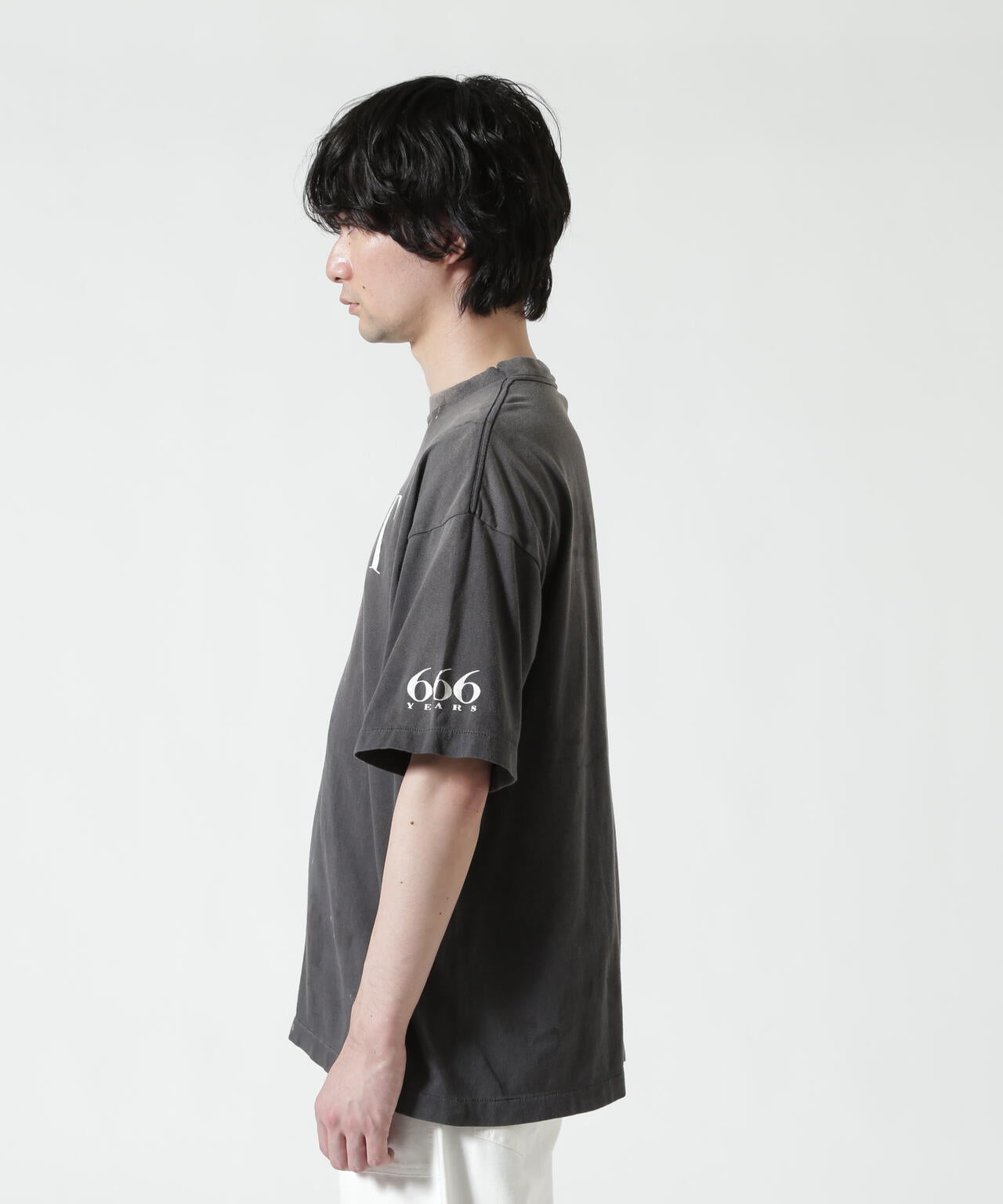 SAINT MICHAEL/セントマイケル/SS T-SHIRT/SAINT 666/BLACK