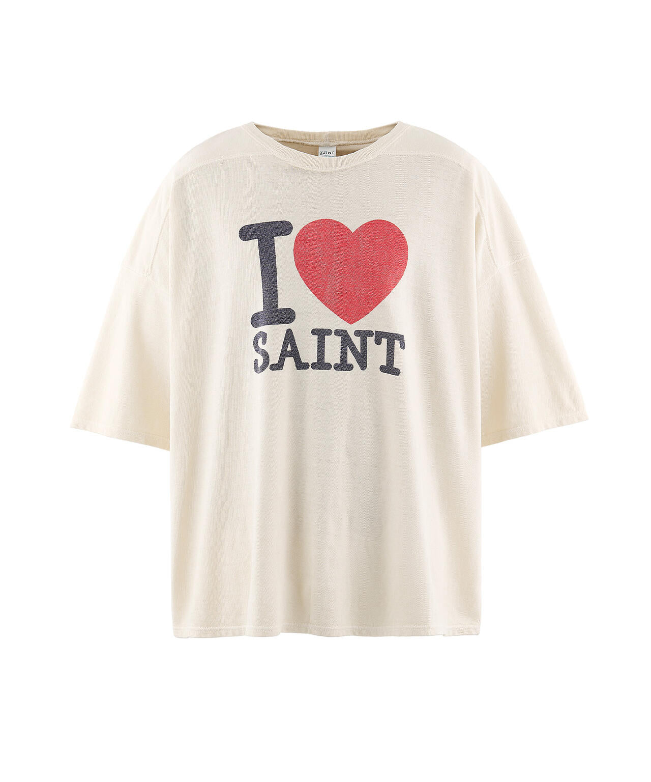 SAINT MICHAEL/セントマイケル/SS T-SHIRT/FOOTBALL/WHITE