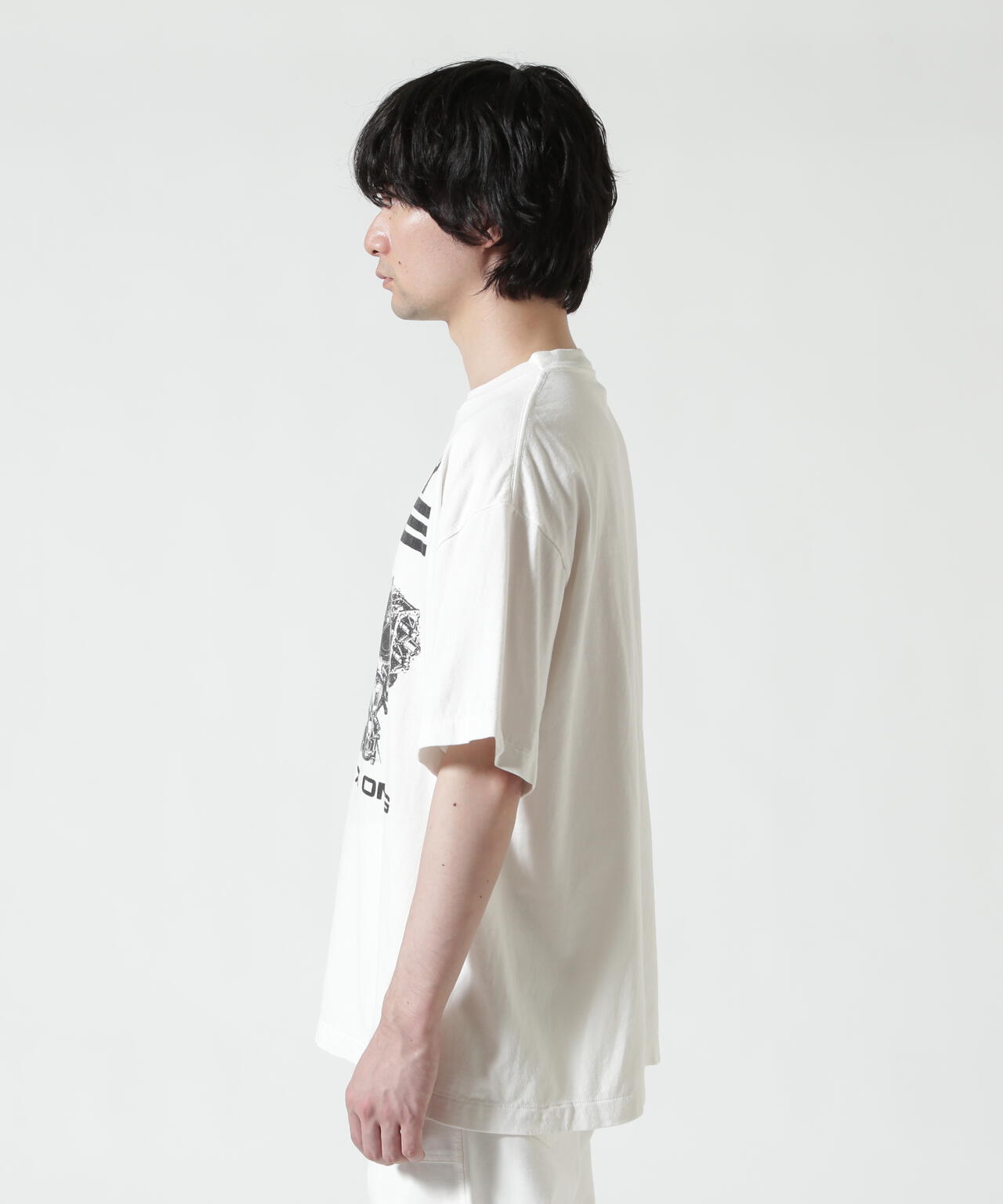 SAINT MICHAEL/セントマイケル/KK_SS T-SHIRT/HOLY LOVE/WHITE