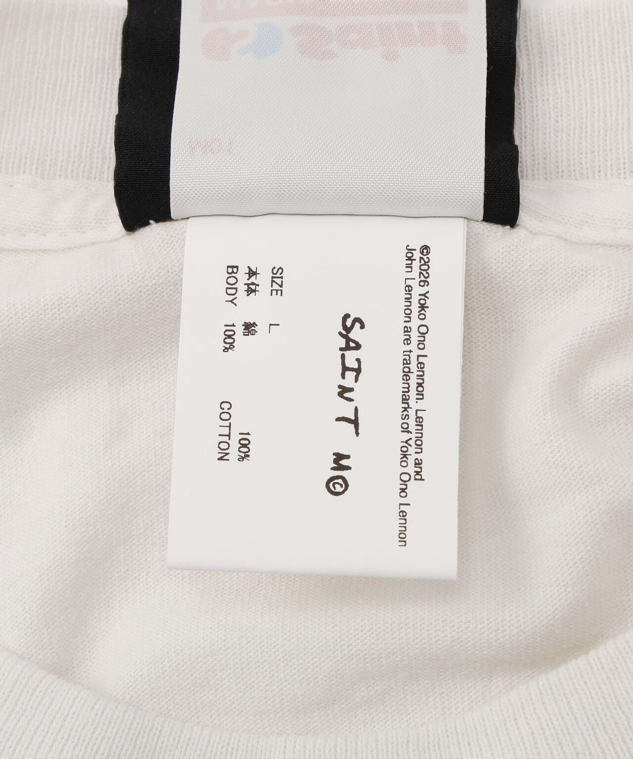 SAINT MICHAEL/セントマイケル/JL_SS T-SHIRT/INSTANT KARMA